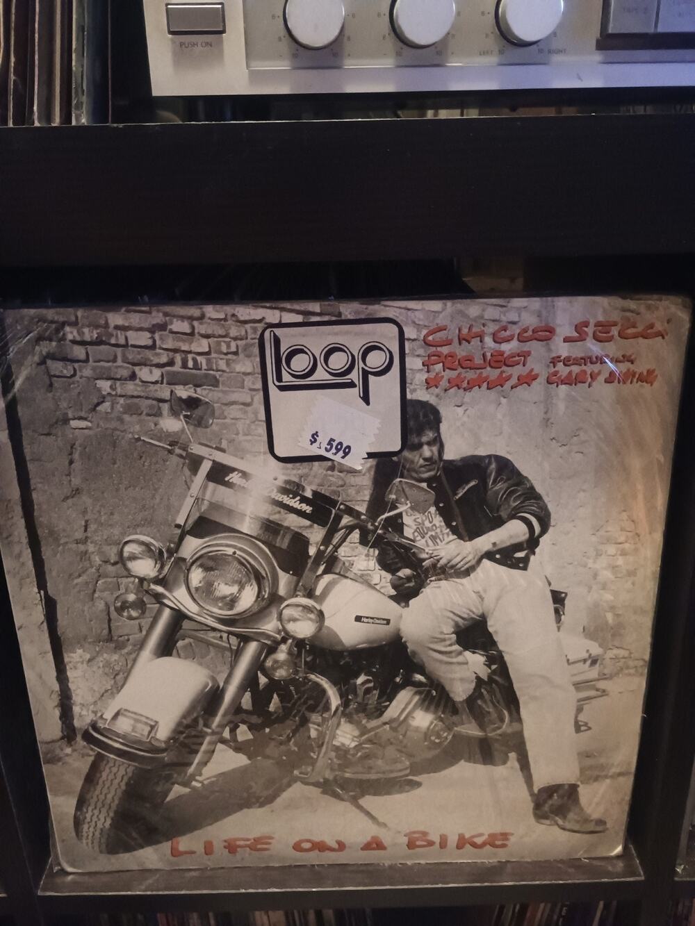 DISC 33 DRY BEAN PROJECT GARY SWING - LIFE ON A BIKE 12" MAXI 91 ITALODANCE